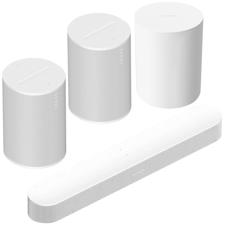 Sonos Immersive Set with Beam, White BEAM2US1 K - Adorama