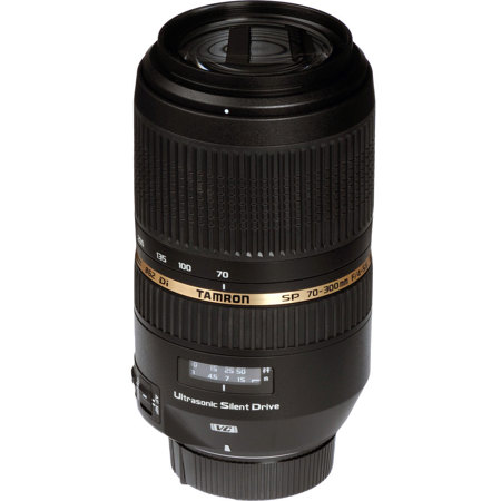 Tamron A005 SP 70-300mm f/4-5.6 Di VC USD Telephoto Zoom Lens for