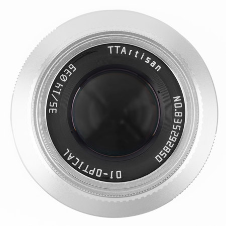 TTArtisan 35mm f/1.4 Lens for Fujifilm X, Silver A11S - Adorama