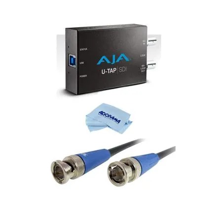 AJA U-TAP USB 3.0 (3.2 Gen 1) Powered SDI Capture Device with BNC