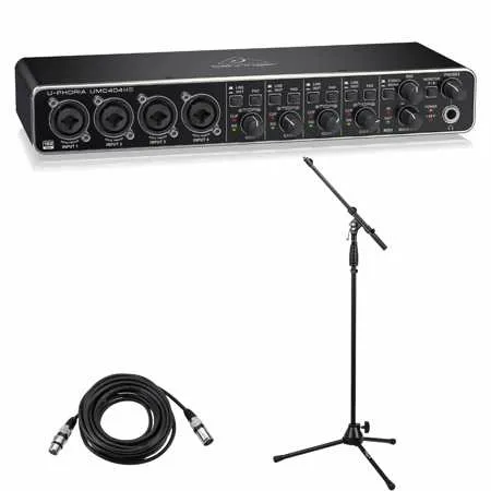 Behringer U-PHORIA UMC404H Audiophile Audio/MIDI Interface With