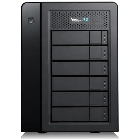 Promise Technology Pegasus32 R6 48TB (6x8TB) 6-Bay Thunderbolt 3