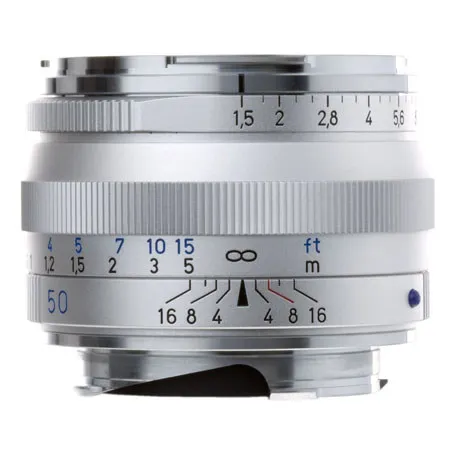 Zeiss 50mm f/1.5 C Sonnar T* ZM Lens for Leica M, Silver 1407-067