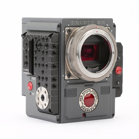 USED Red Digital Cinema SCARLET-W Dragon 5K Camera Package with EF