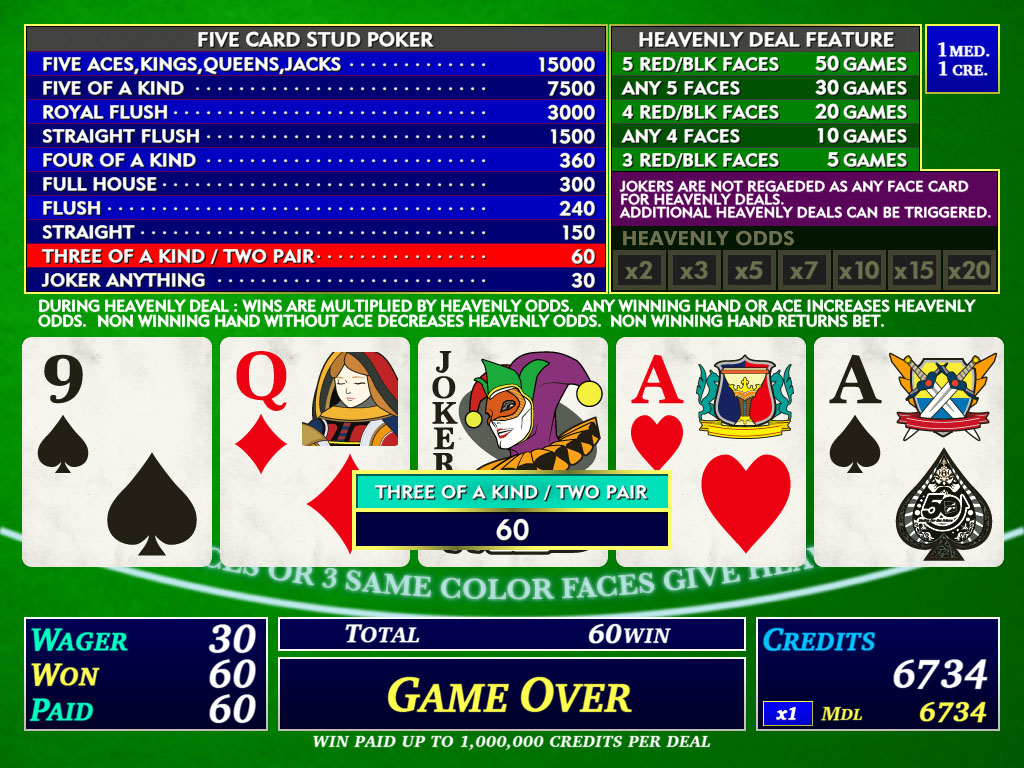 アドアーズオリジナルマシン 「Heavenly Deal Twin Jokers DX