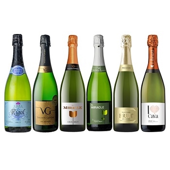 セット】スペイン厳選 カヴァ入スパークリング 辛口 飲み比べ6本セット