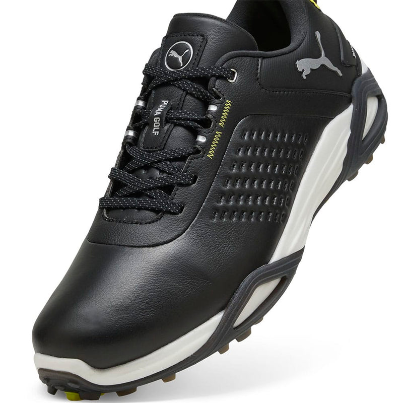 Puma Shadowcat NITRO Leather Spikeless Waterproof Shoes - Black/White