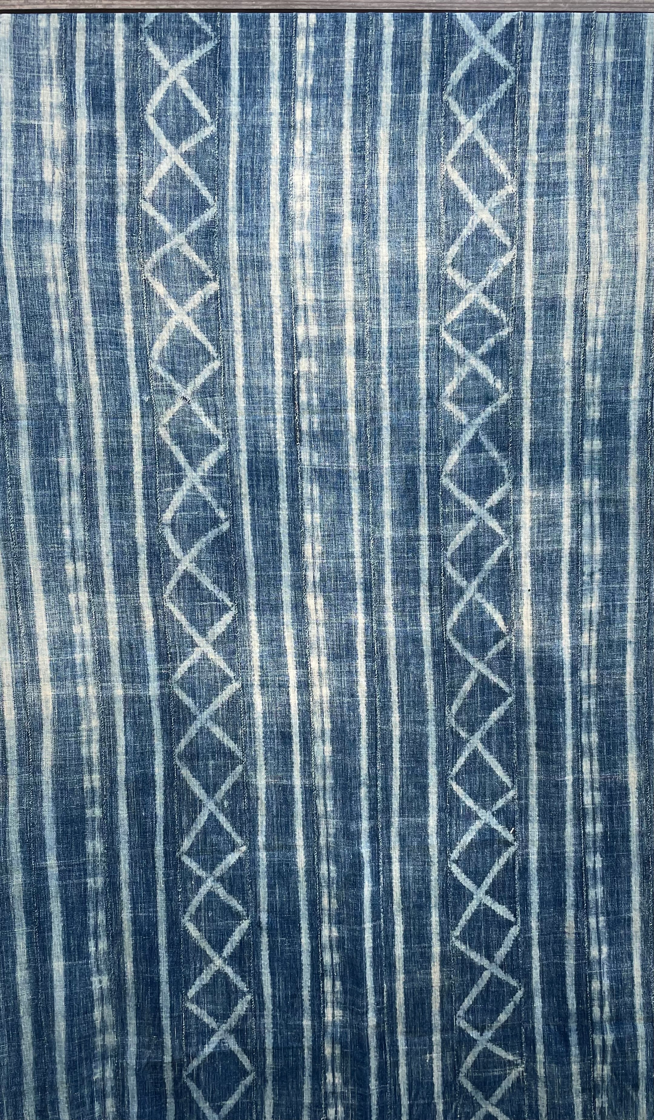 Handwoven Vintage African Indigo Fabric – African Plural Art