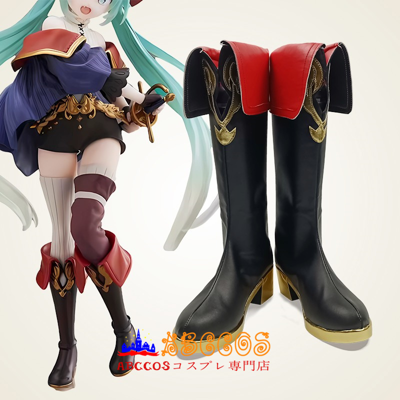 miku Wonderland フィギュア 初音ミク 長靴を履いた猫 コスプレ靴