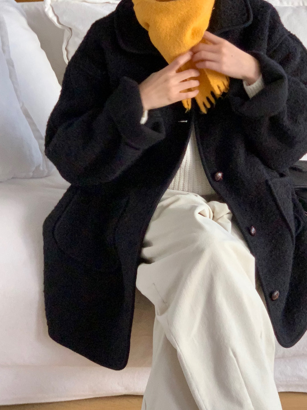 Cosmo Alpaca Half Coat – Abi+Ari