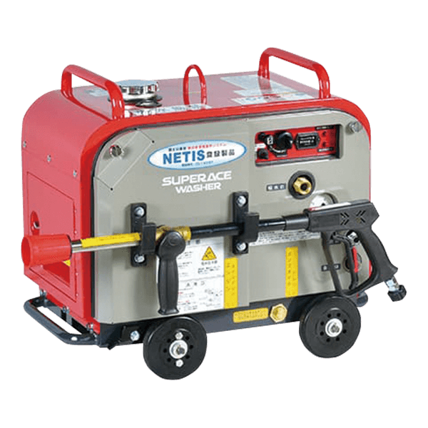 エンジン式高圧洗浄機（防音型） | アクティオ | 建機レンタル（建設