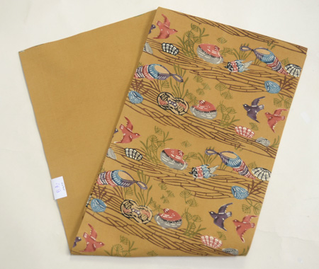 浦野理一紅型染め名古屋帯