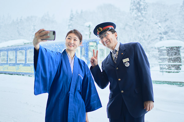 ほぐレール・秋田内陸線がつなぐお湯をたずねて。 | 秋田内陸縦貫鉄道