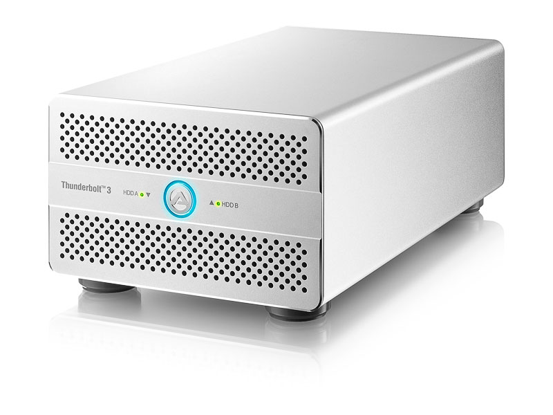 AKiTiO Thunder3 Duo Pro | Thunderbolt 3 & USB 3 RAID Storage | AKiTiO