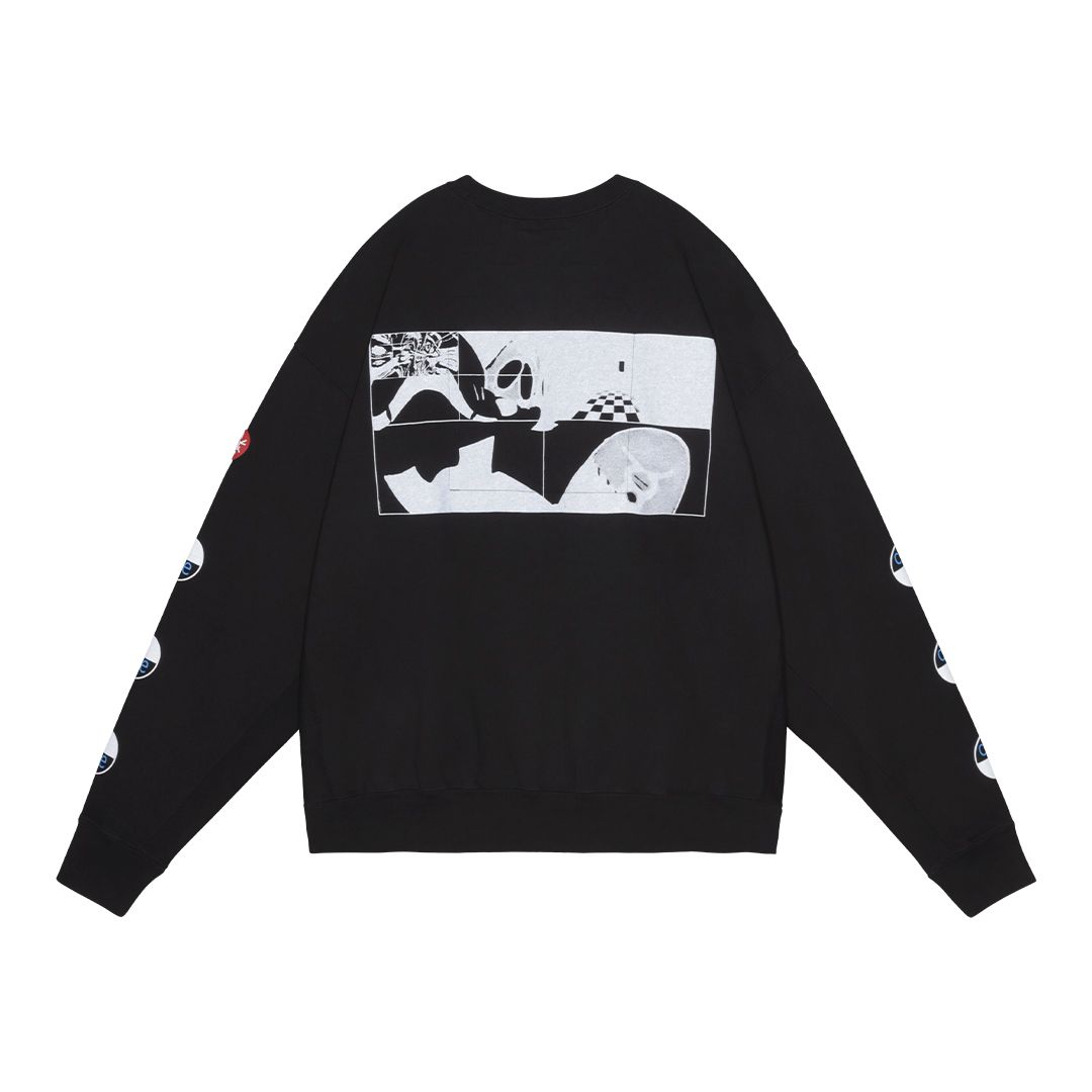C.E - 【ラスト1点（M）】Xo RIFF CREW NECK | ALTERFATE