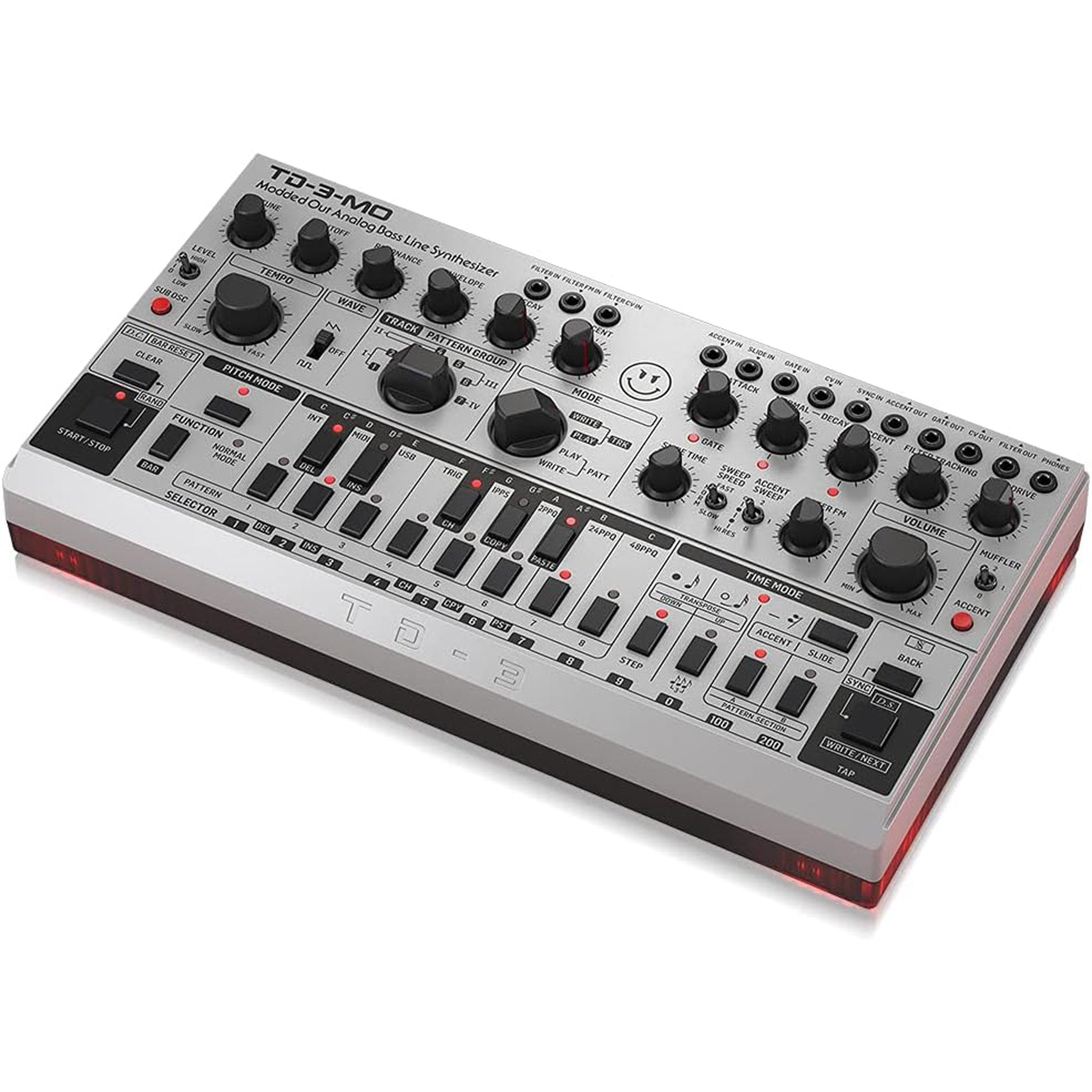 Behringer TD-3-MO-SR Analog Bass Line Synthesizer - Silver – Alto