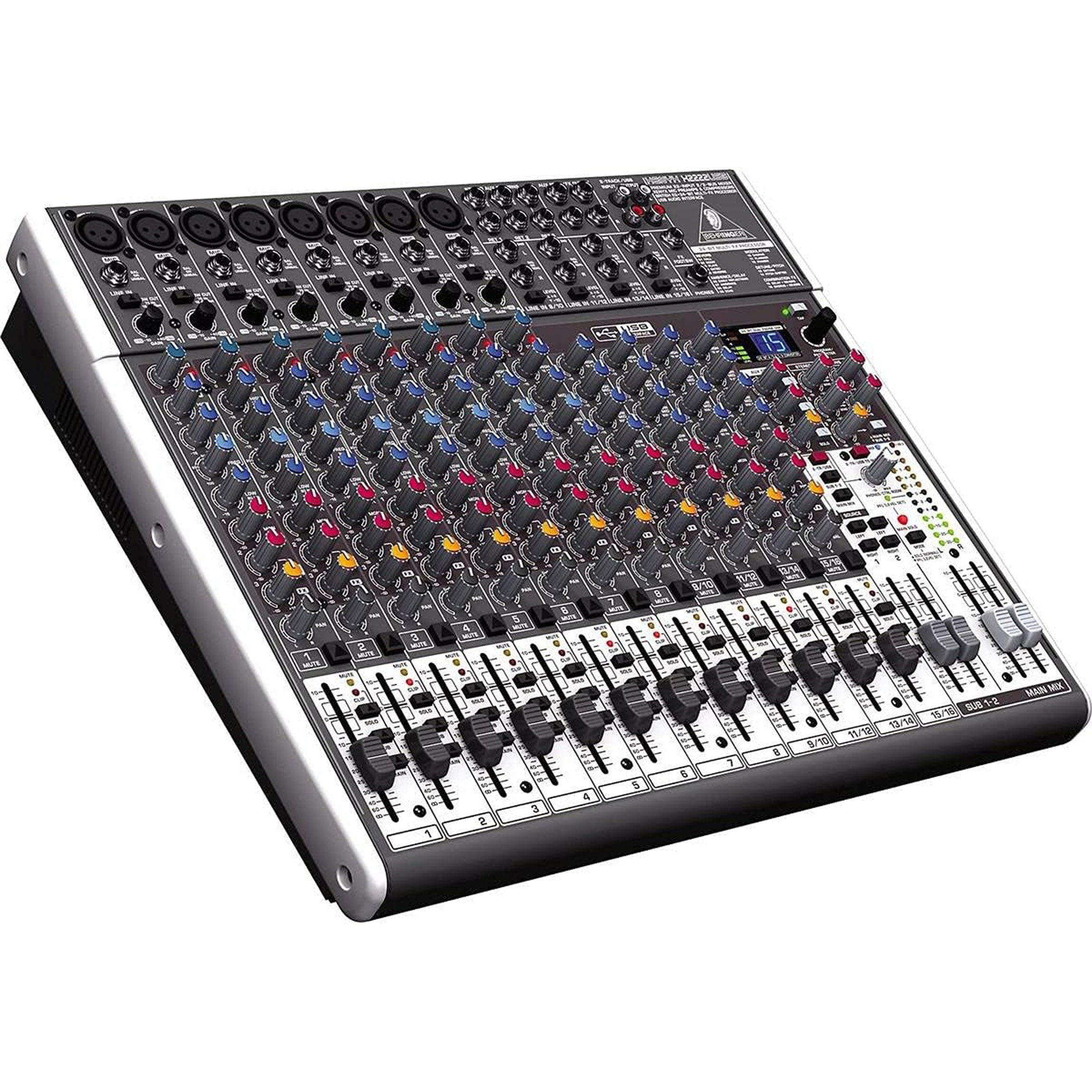 Behringer Xenyx X2222USB Mixer with USB and Effects – Alto Music