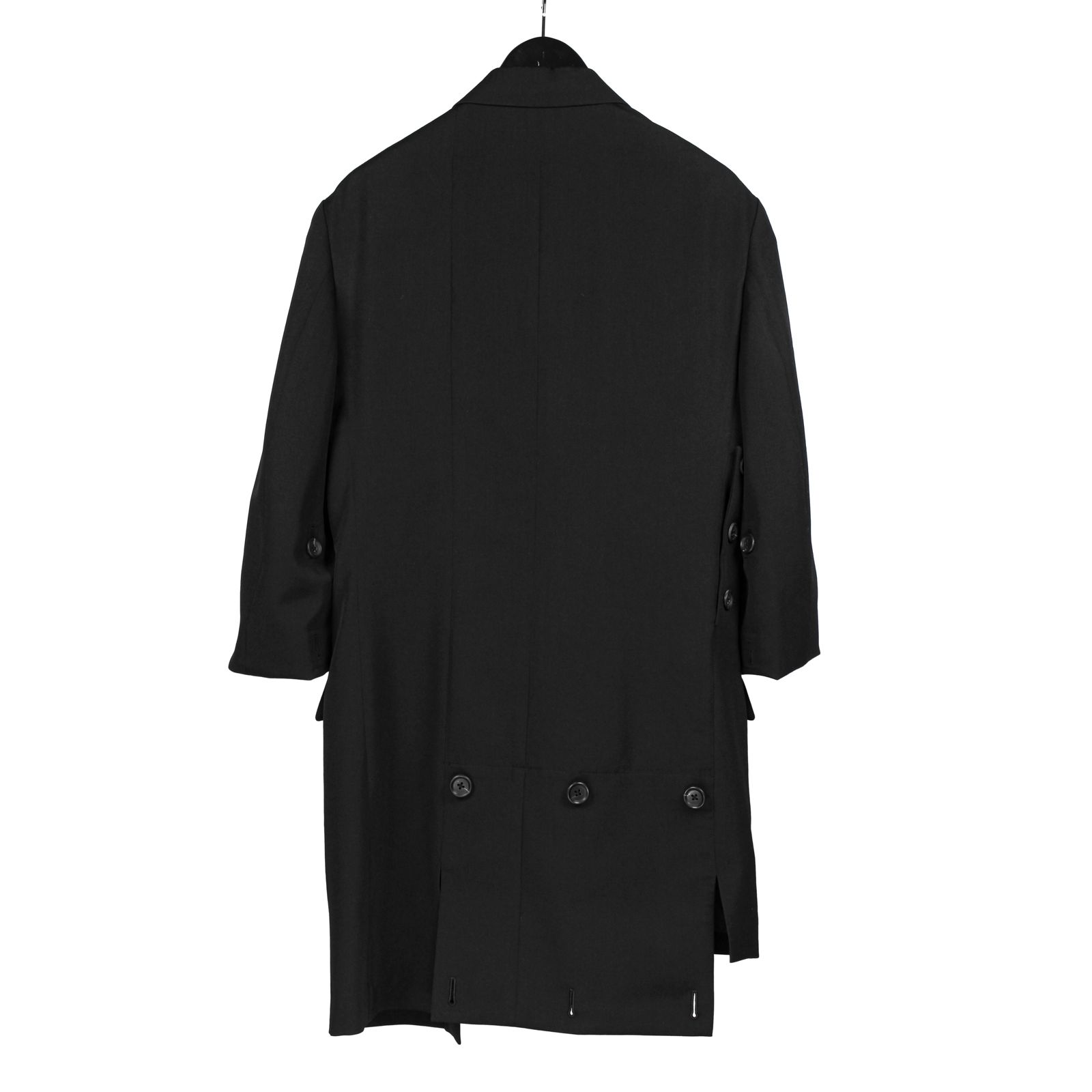 yohji yamamoto - pour homme | 袖釦システムアシメJ / ジャケット