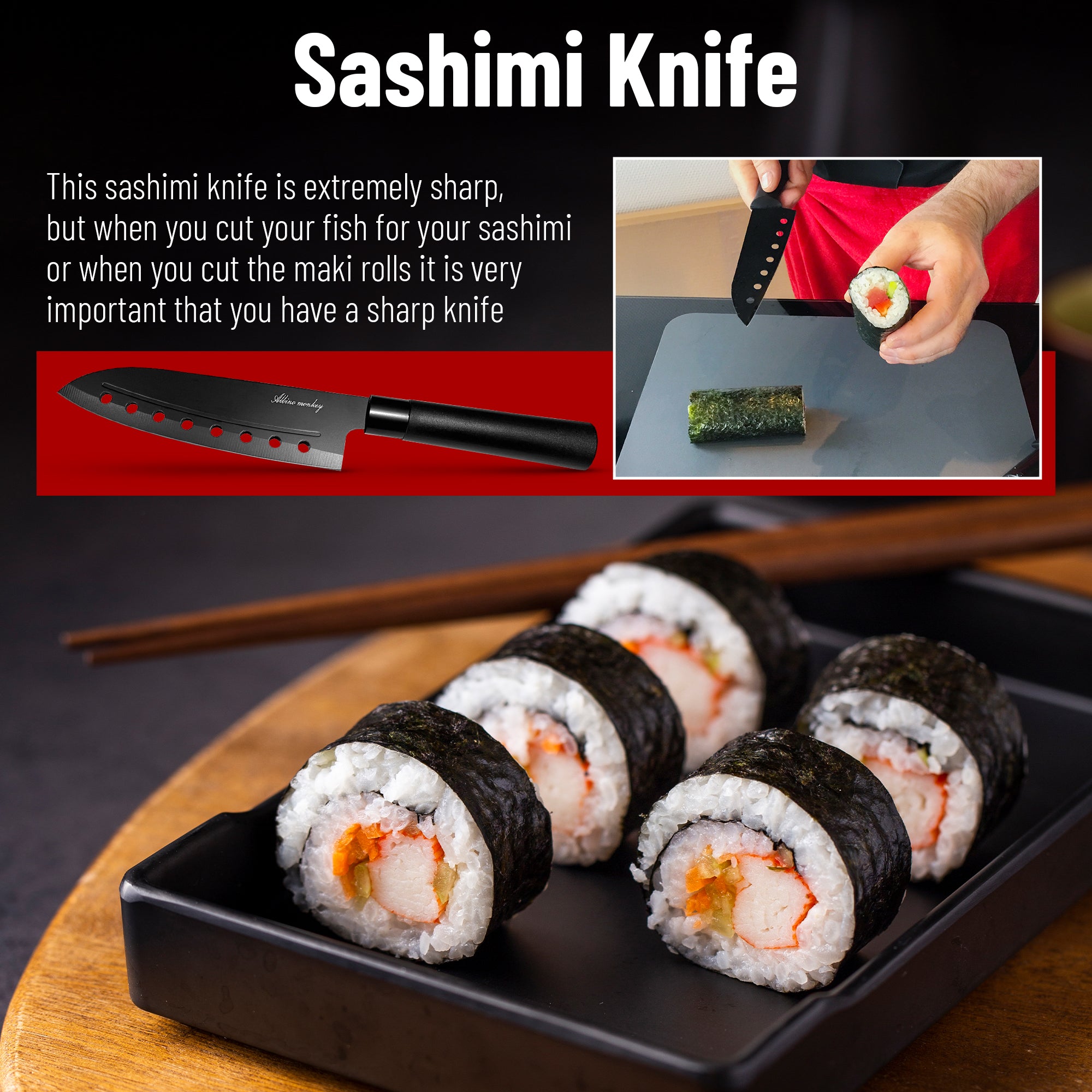 Sushi Making Kit - [All-in-One ] – Perfect for Beginners - 14 in 1