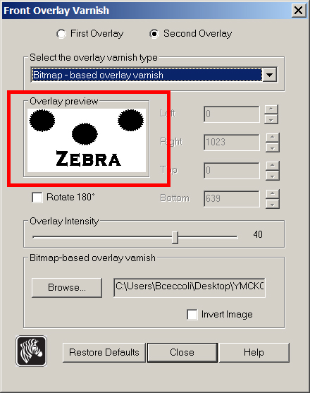 How to use a YMCKOO Ribbon on a ZXP 3 ID card printer from