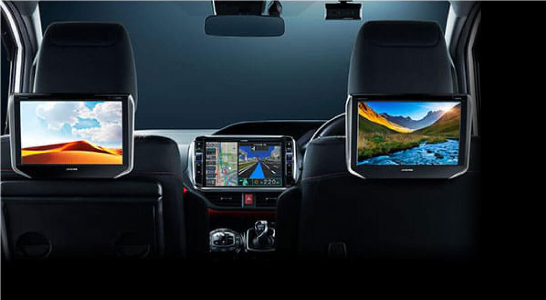 リアビジョン製品ラインアップ | アルパイン ALPINE Japan