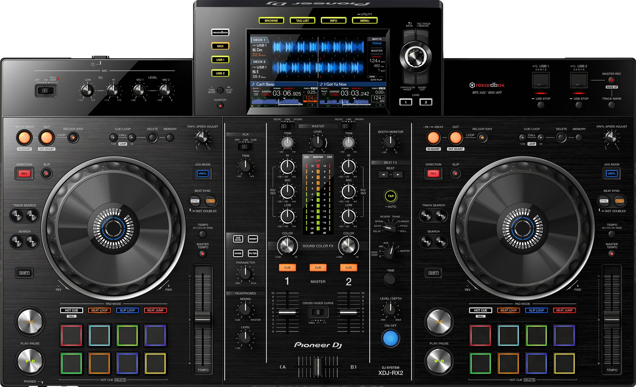 PIONEER DJ XDJ-RX2 Rekordbox DJ Controller | Agiprodj