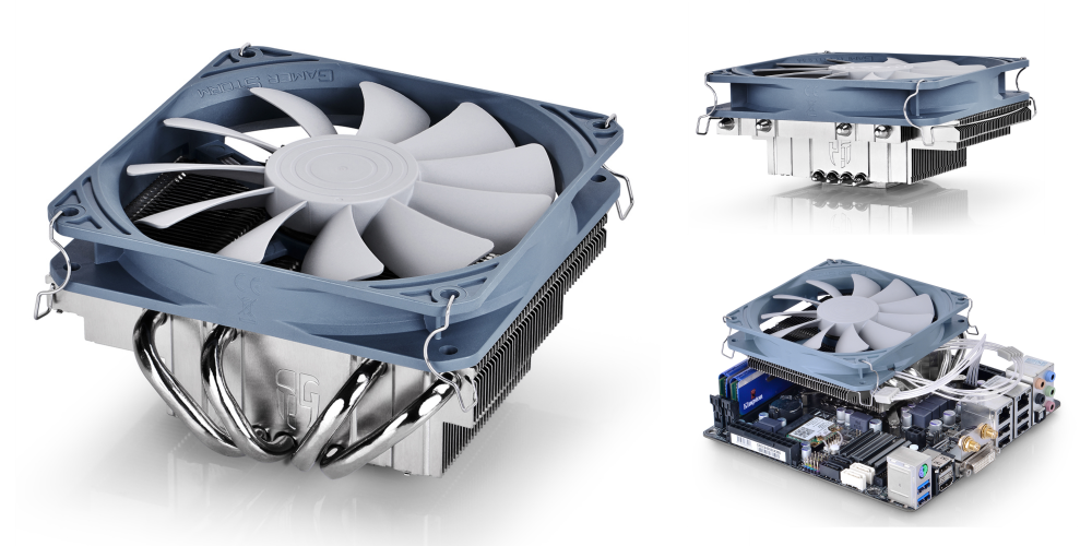 DEEPCOOLより、ミドルタワーPCケース、LEDケースファン、空冷CPU