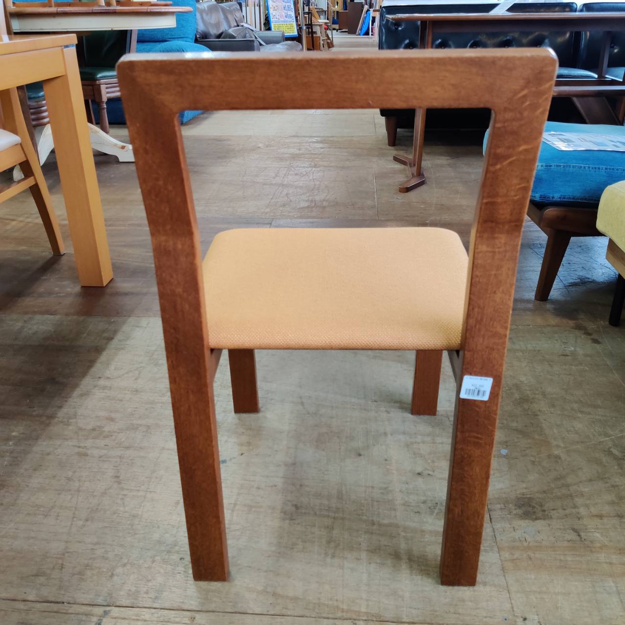 arflex アルフレックス ダイニングチェア 1脚 オレンジ BRIDGE 販売中