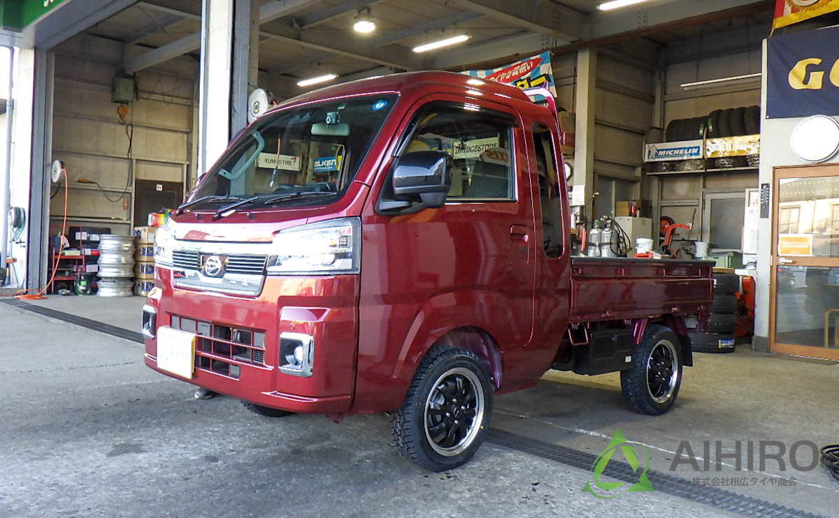 ダイハツ S50系ハイゼットトラックにおすすめ！WEDSのGYRAFT 8Sと