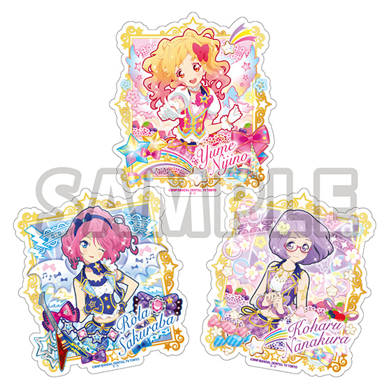 プレミアムバンダイ＞オールアイカツ！ダイカットステッカー − グッズ