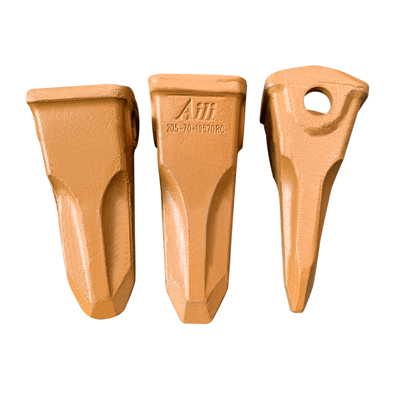 China 205-70-19570RC PC200RC Forging bucket tooth matching with