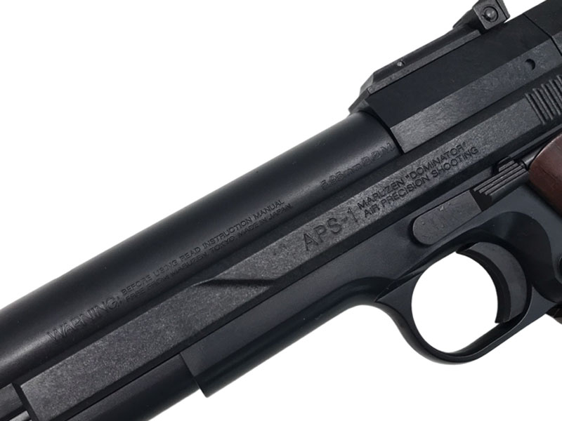 マルゼン] APS-1 ドミネーター 木製グリップカスタム 純正1.2x20