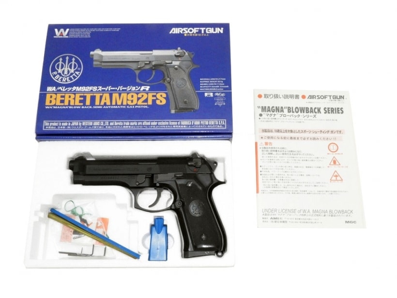 WA] ベレッタ M92FS スーパー・バージョンR ガスブローバック (中古)の