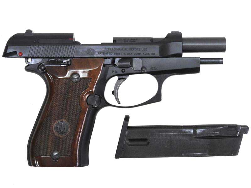 WA] ベレッタ M84FS アルティメット HW ガスブローバック 木製グリップ