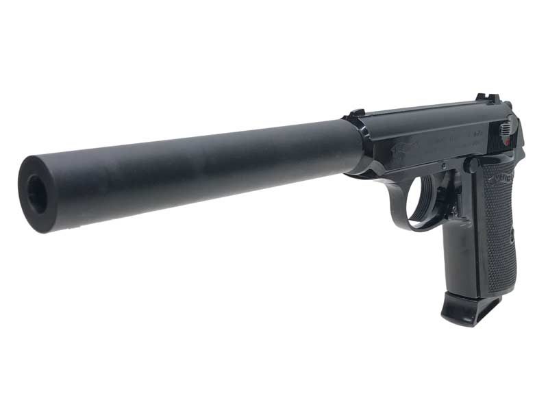 マルゼン] ワルサー PPK/Sセット ブラックメタル ムービープロップ