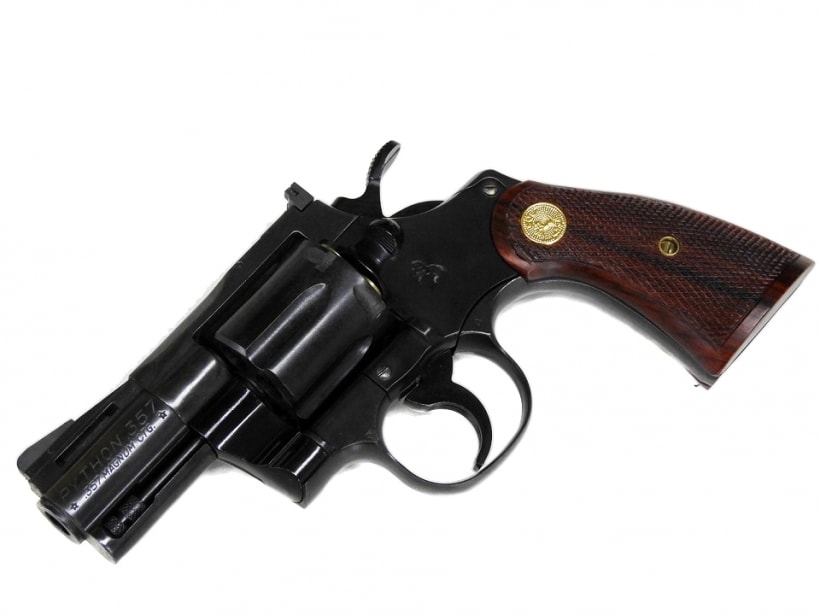 コクサイ] コルトパイソン 357マグナム 2.5インチ HW (訳あり)の販売