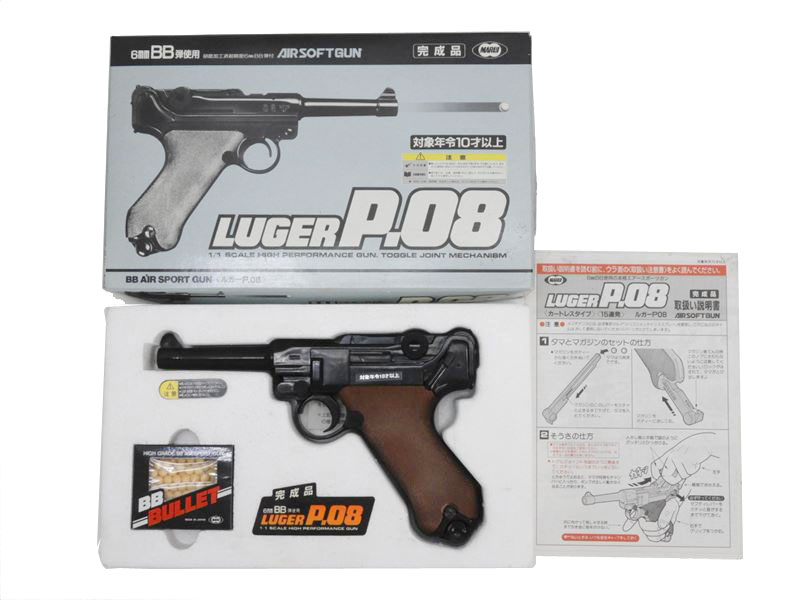 東京マルイ] ルガー P08 エアコッキングガン 10才以上 (中古)の販売