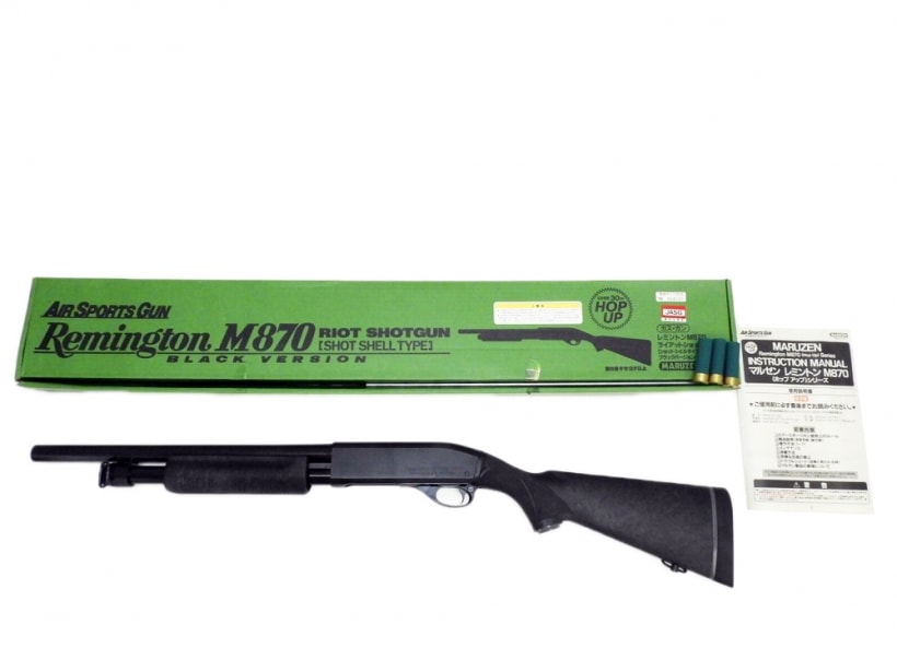 マルゼン] レミントン M870 ライアットショットガン ブラック