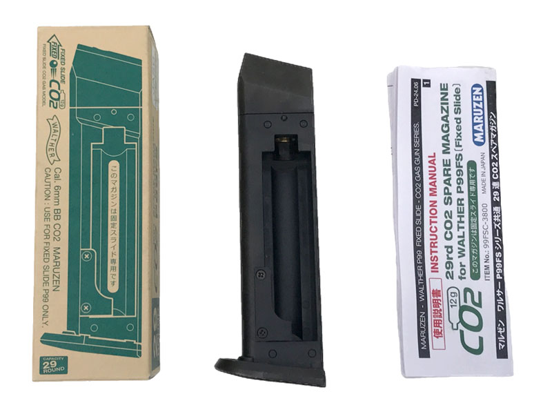 マルゼン] ワルサーP99 FS フィクスドスライド専用 Co2 29連スペア