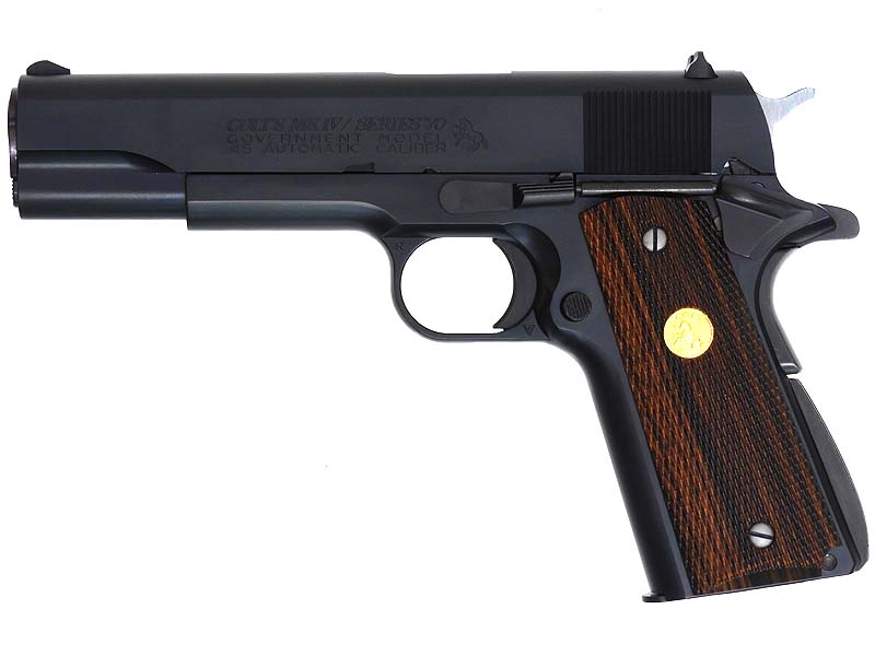 WA] コルトガバメント MKIVシリーズ70 ガンブラックver ガスブロー