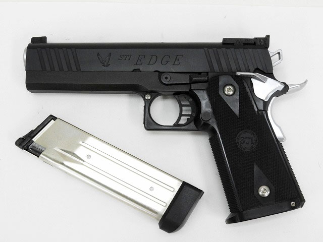 KSC ハイキャパ STI EDGE 5.1スライドヘヴィウェイト マガジン3本 KSC