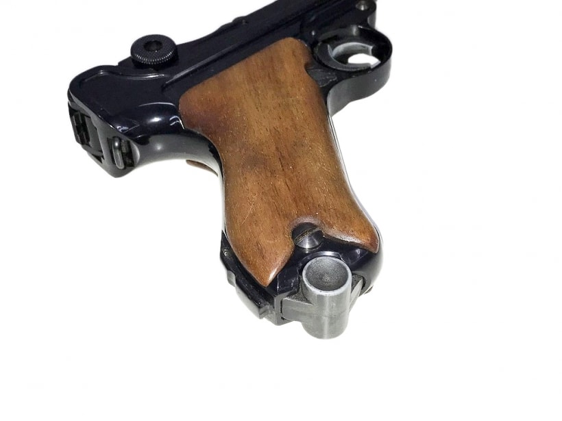 MGC] ルガーP08 4インチ ABS CP-BLKカートリッジ仕様 モデルガン 木製