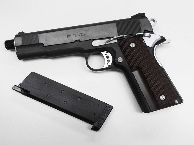 WA] コルト スネークマッチ1911 / カーボンブラックHWVer. クラック有