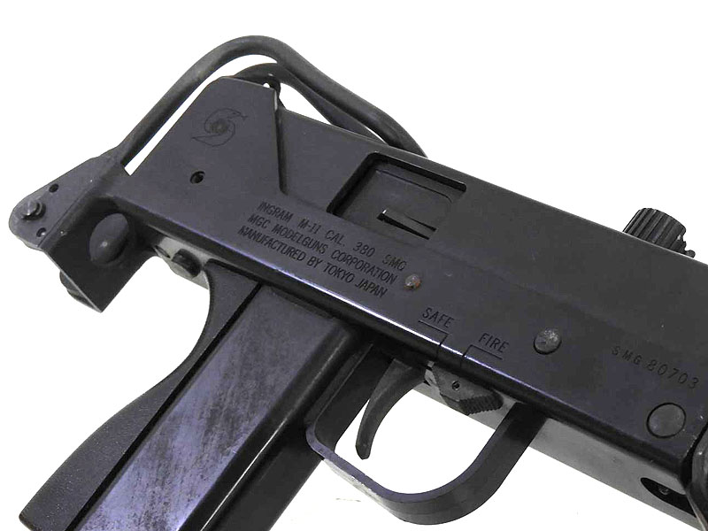 MGC] イングラム M11 MG-BLK ABS フルオートモデル HWボルト仕様 発火