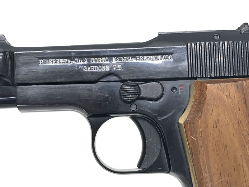 WA/MGC] ベレッタ M1934 ブローバックモデルガン 木製グリップ付