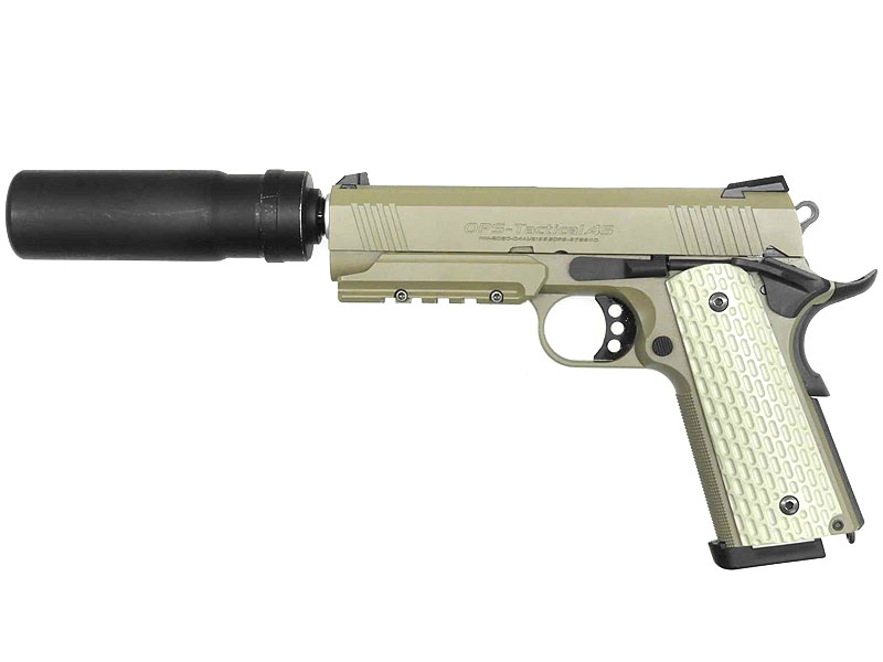 東京マルイ] デザートウォーリア4.3 ガスブローバック サプレッサー