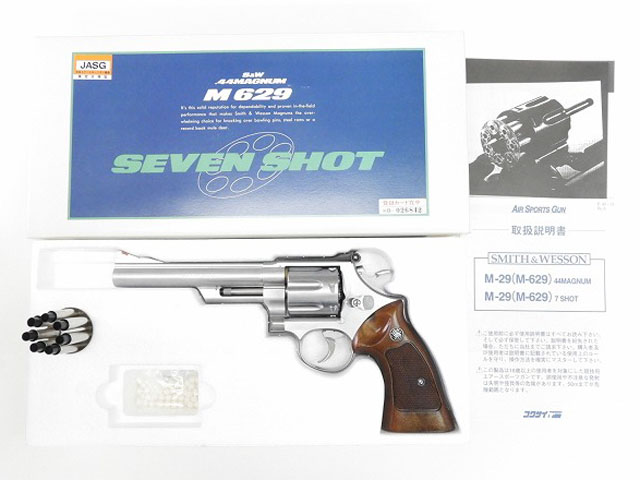 コクサイ] S&W M629 44マグナム セブンショット 6インチ シルバー No