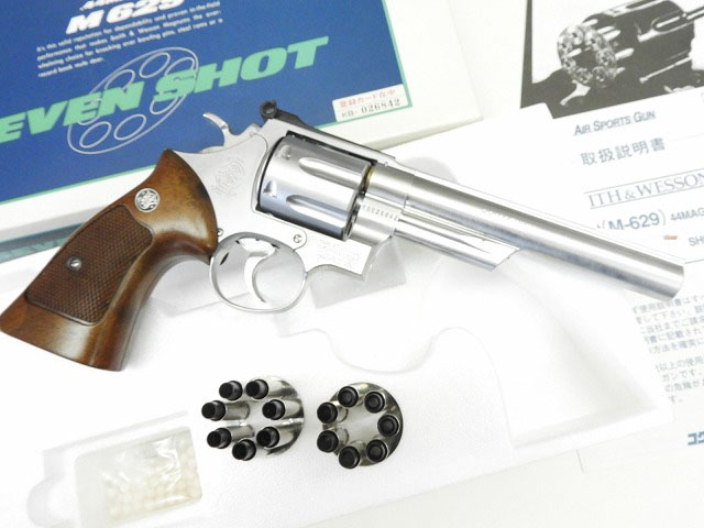 コクサイ] S&W M629 44マグナム セブンショット 6インチ シルバー No