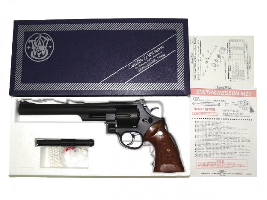 タナカ] S&W M29 カウンターボアード 8-3/8インチ トラヴィス HW ガス