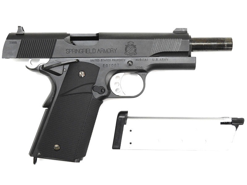 WA MEUピストル HW製ガスガン パックマイヤーグリップ装着 マガジン2本